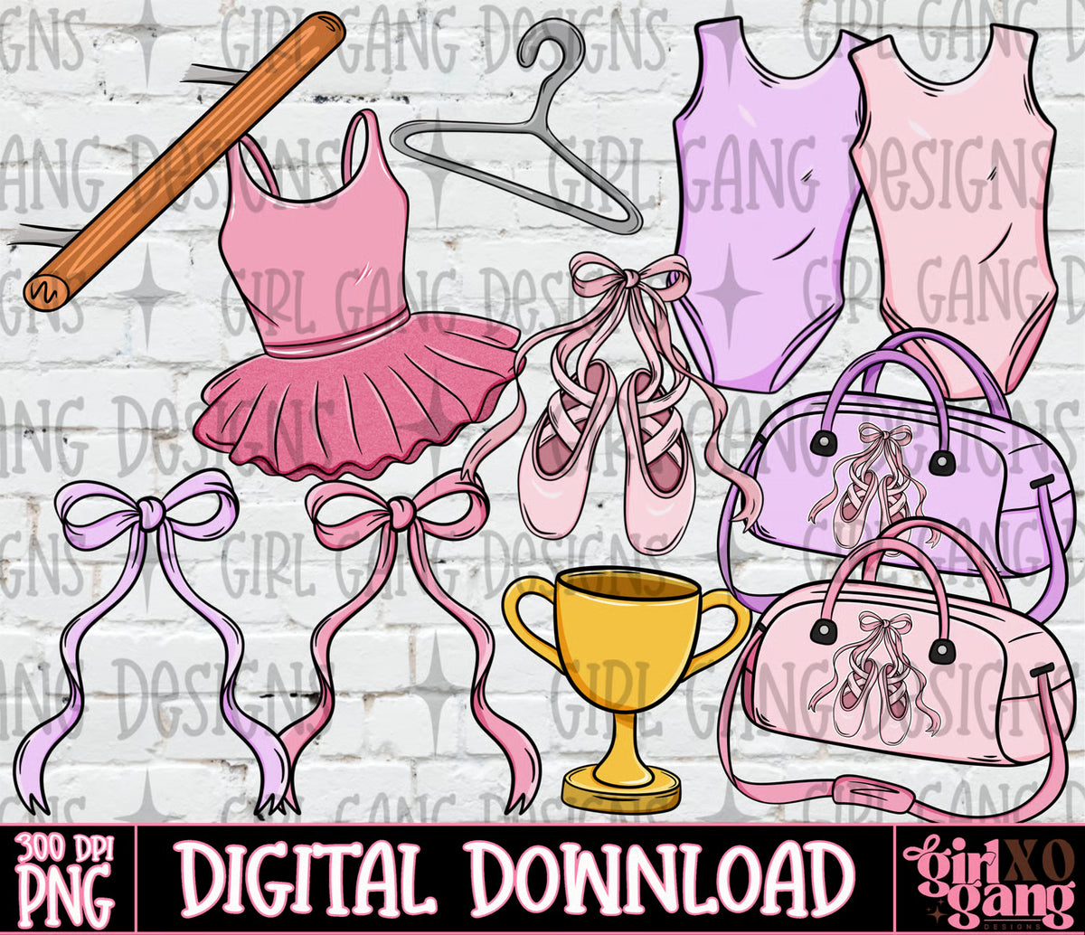 ballet dance clipart hand drawn png