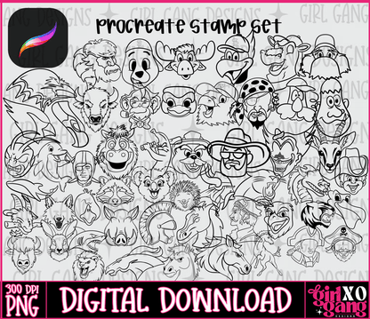300 dpi Digital download png design hand drawn clipart