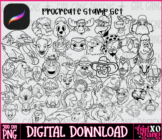 300 dpi Digital download png design hand drawn clipart