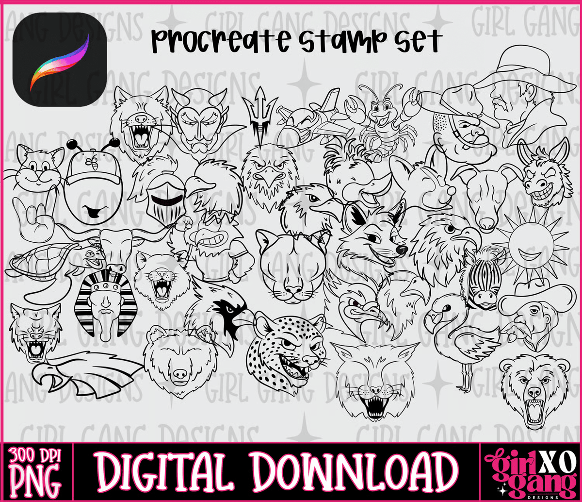 300 dpi Digital download png design hand drawn clipart