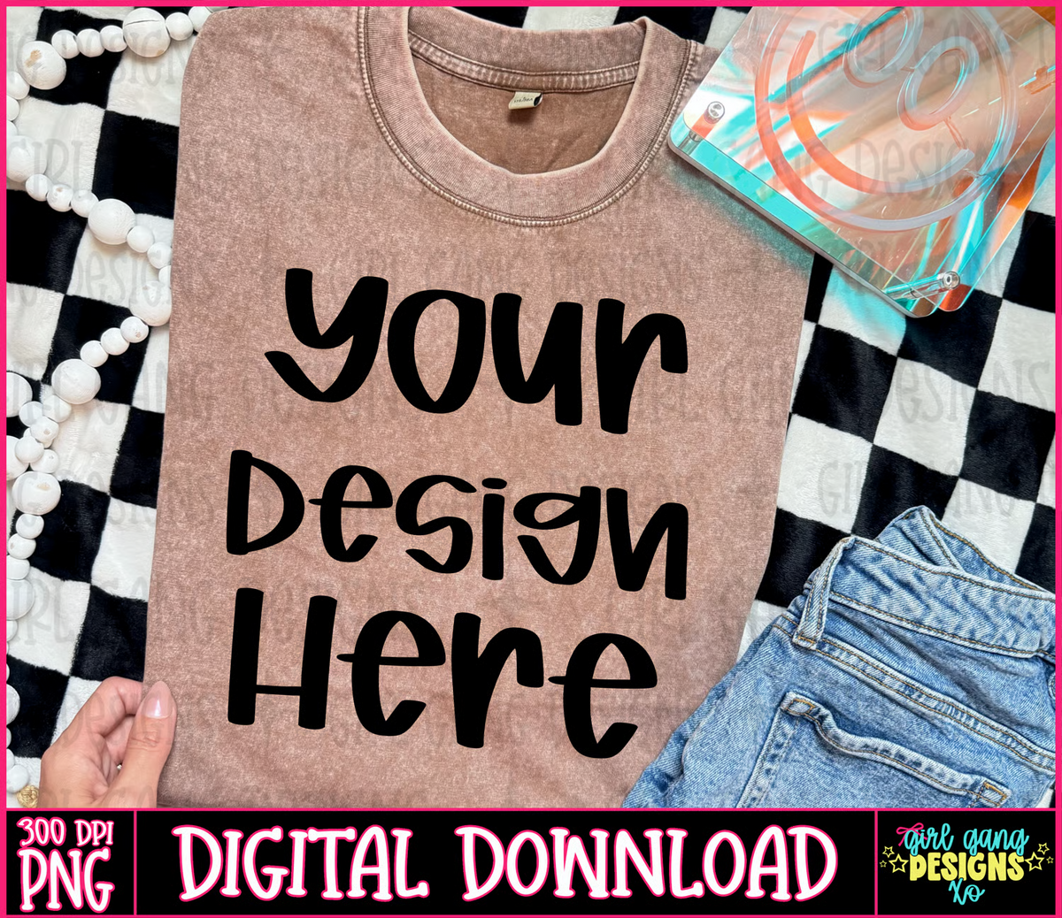 Espresso brown oversized comfort colors  tshirt blank Mock up |2 irl mock up images included
