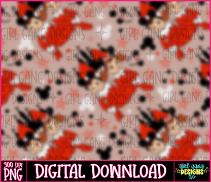 Elf magical png coquette with sleeve and pocket options seamless included! | Christmas elf mouse ear png