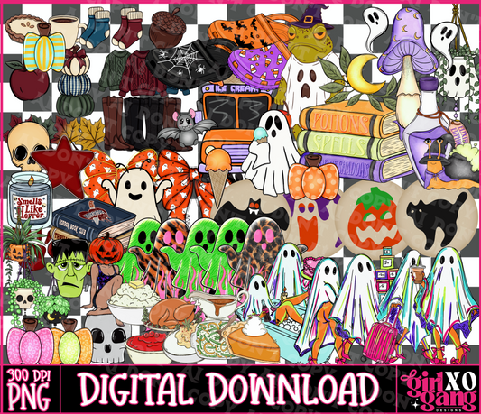 Halloween / fall themed clipart drive