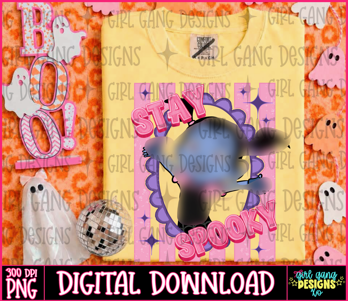 Vampire girl stay spooky  png Halloween kids design