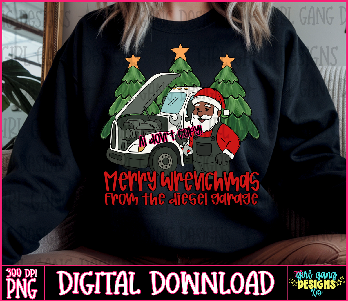 Occupation Santa png | blue collar Santa, postal worker, oilfield, lineman, firefighter etc| customs open!