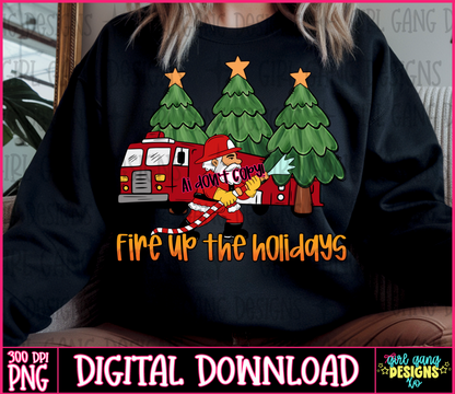 Occupation Santa png | blue collar Santa, postal worker, oilfield, lineman, firefighter etc| customs open!